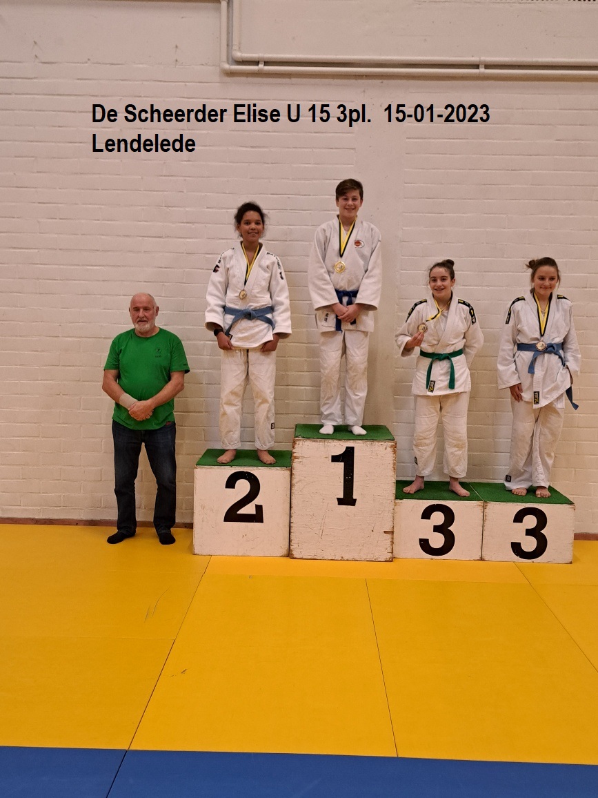 Podium U15 57Kg